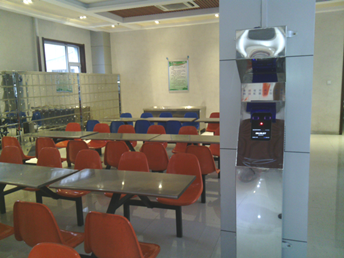 虹膜識(shí)別餐廳碗柜自助管理系統(tǒng)